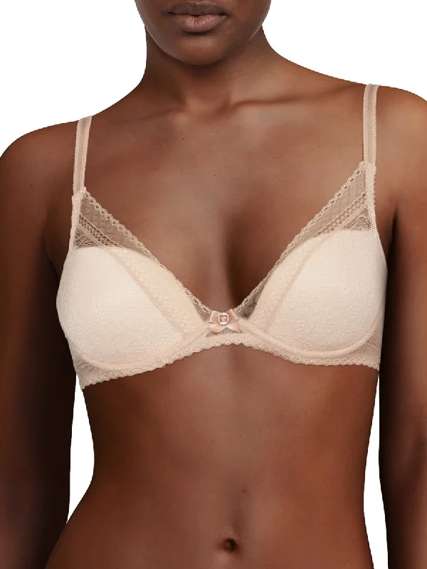 Festivite Plunge T-Shirt Bra - Golden Beige