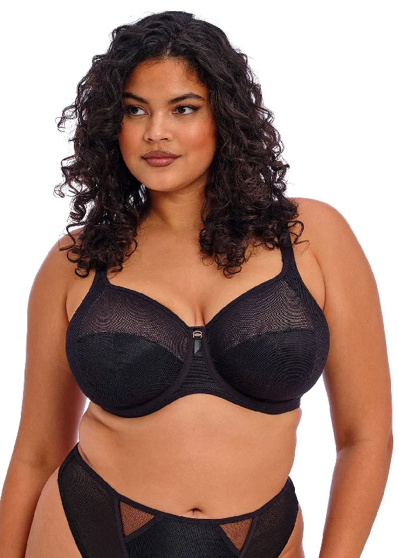 Kintai Underwired Bra In Black - Elomi