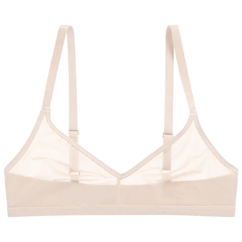 Sieve Non-Wire Bra in Peach